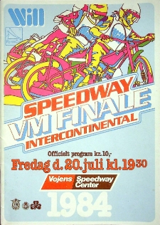 1984 lipiec 20, Vojens : Finał Interkontynentalny Indywidualnych Mistrzostw Świata na żużlu