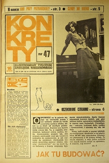Konkrety nr 47 (132), listopad `74