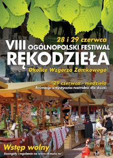 VIII Og&oacute;lnopolski Festiwal Rękodzieła 2014