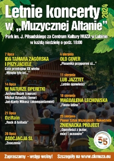 Letnie koncerty w &bdquo;Muzycznej Altanie&rdquo; 2024