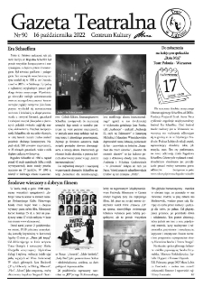 Teatr w Lubinie : Gazeta Teatralna nr 90, październik 2022