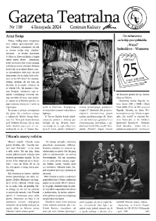 Teatr w Lubinie : Gazeta Teatralna nr 110, listopad 2024