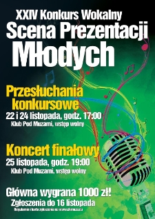 XXIV Konkurs Wokalny : Scena Prezentacji Młodych 2016