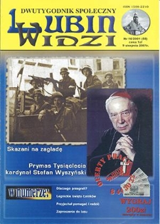 Lubin Widzi nr 16 (58), sierpień 2001