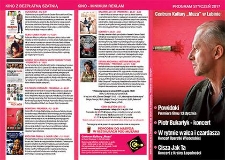 Program wydarzeń kulturalnych 2017