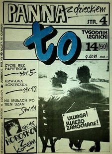 To nr 14 (59), kwiecień `91