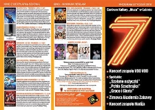 Program wydarzeń kulturalnych 2018