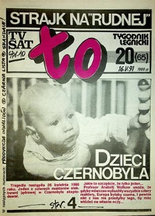 To nr 20 (65), maj `91