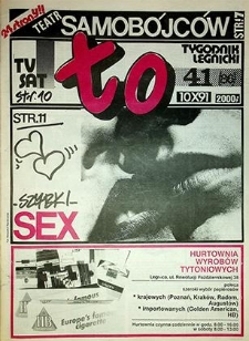 To nr 41 (86), październik `91