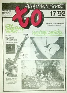 To nr 17 (113), kwiecień `92