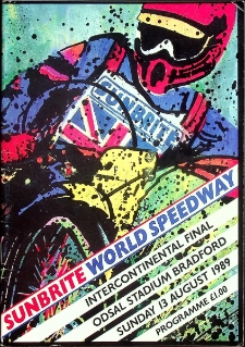 1989 sierpień 13, Bradford : Finał Interkontynentalny Indywidualnych Mistrzostw Świata na żużlu