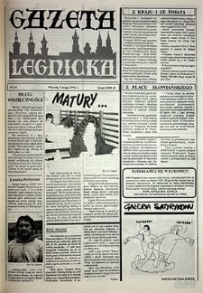 Gazeta Legnicka nr 16, maj`91