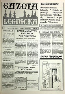 Gazeta Legnicka nr 33, maj`91