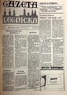 Gazeta Legnicka nr 38, czerwiec`91