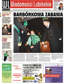 Wiadomości Lubińskie nr 185, grudzień 2010