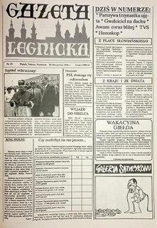 Gazeta Legnicka nr 53, czerwiec`91