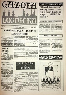 Gazeta Legnicka nr 56, lipiec`91
