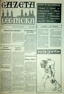 Gazeta Legnicka nr 63, lipiec`91