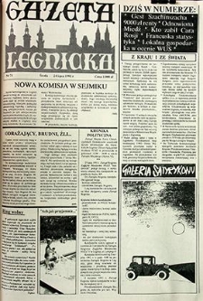 Gazeta Legnicka nr 71, lipiec`91
