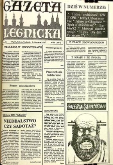 Gazeta Legnicka nr 78, sierpień`91