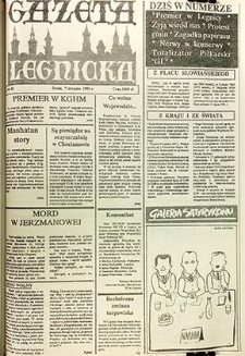 Gazeta Legnicka nr 81, sierpień`91