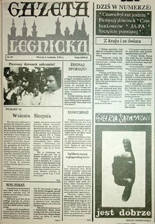Gazeta Legnicka nr 99, wrzesień`91