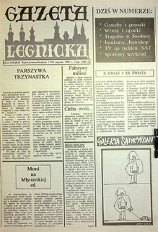 Gazeta Legnicka nr 12 (191), styczeń `92