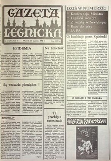 Gazeta Legnicka nr 21 (200), styczeń `92