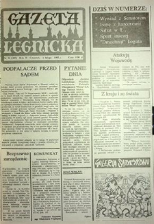 Gazeta Legnicka nr 26 (205), luty `92