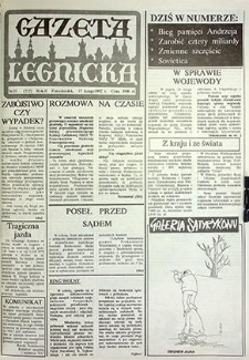 Gazeta Legnicka nr 33 (212), luty `92