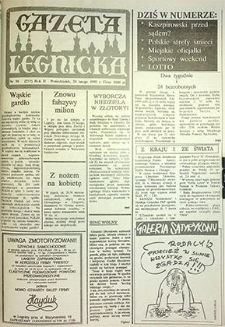 Gazeta Legnicka nr 38 (217), luty `92