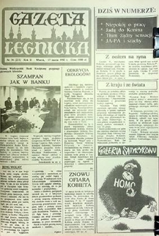 Gazeta Legnicka nr 54 (233), marzec `92