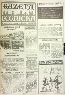 Gazeta Legnicka nr 56 (235), marzec `92