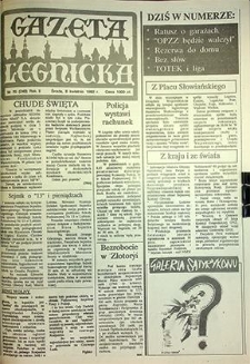 Gazeta Legnicka nr 70 (249), kwiecień `92