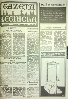 Gazeta Legnicka nr 71 (250), kwiecień `92