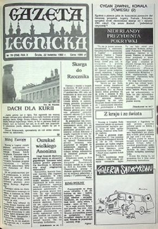 Gazeta Legnicka nr 79 (258), kwiecień `92