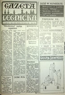 Gazeta Legnicka nr 81 (260), kwiecień `92