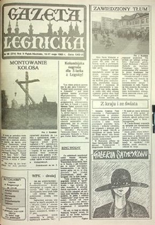 Gazeta Legnicka nr 95 (274), maj `92