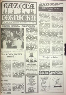 Gazeta Legnicka nr 101 (280), maj `92