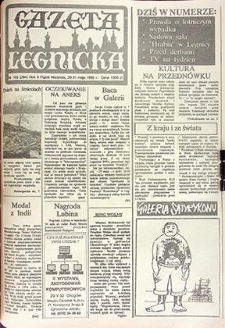 Gazeta Legnicka nr 105 (284), maj `92