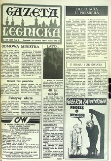 Gazeta Legnicka nr 123 (302), czerwiec `92