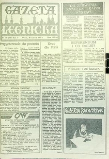 Gazeta Legnicka nr 126 (305), czerwiec `92
