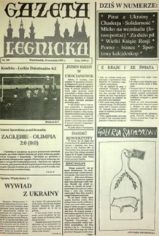 Gazeta Legnicka nr 108, wrzesień`91