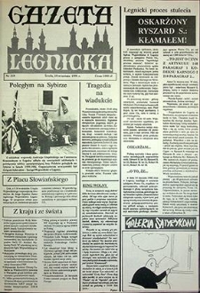 Gazeta Legnicka nr 110, wrzesień`91