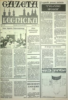 Gazeta Legnicka nr 111, wrzesień`91