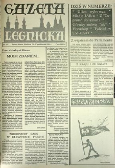 Gazeta Legnicka nr 137, październik`91