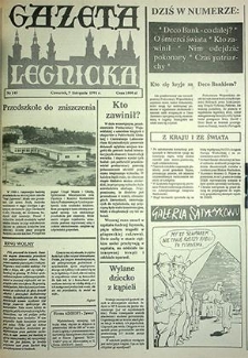 Gazeta Legnicka nr 145, listopad`91
