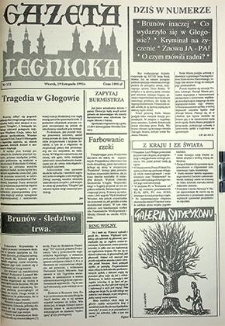 Gazeta Legnicka nr 152, listopad`91