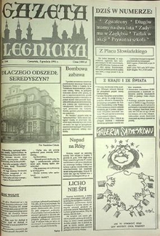 Gazeta Legnicka nr 164, grudzień`91