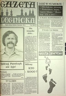 Gazeta Legnicka nr 165, grudzień`91